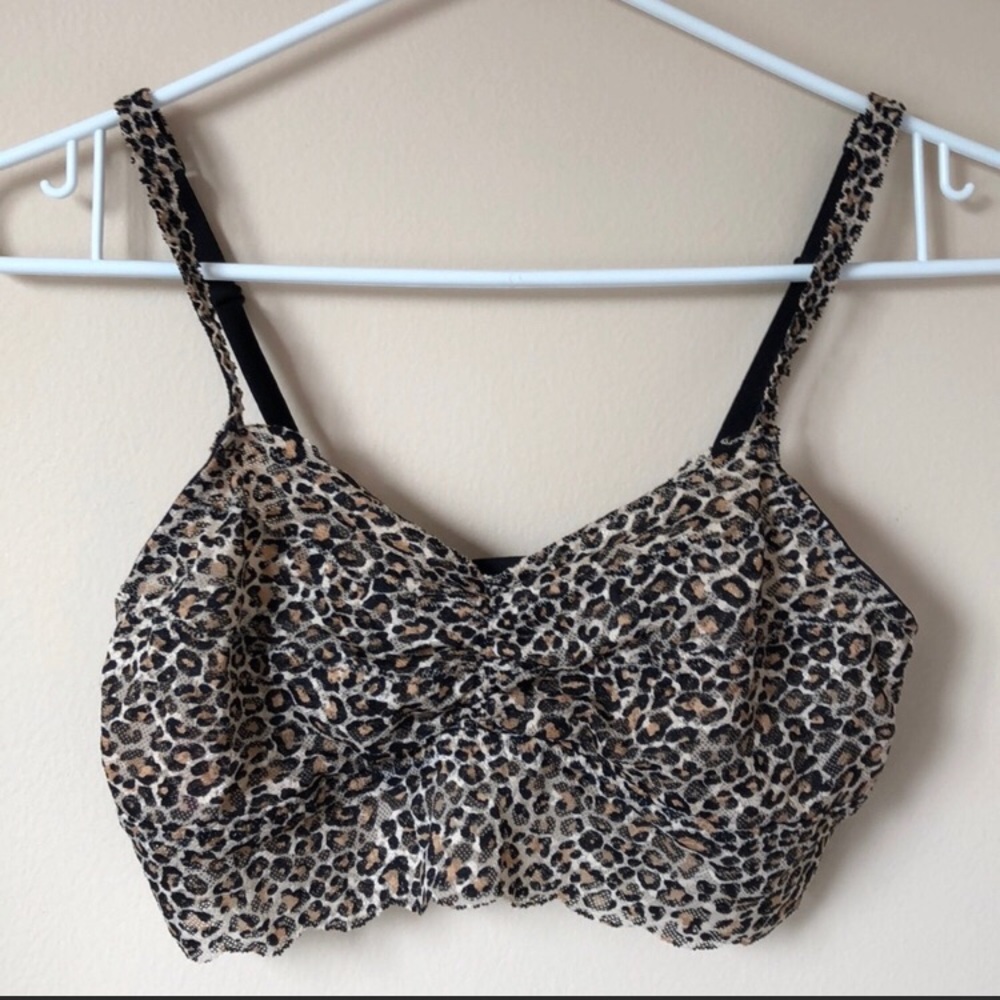 Victoria secret pink lace bralette